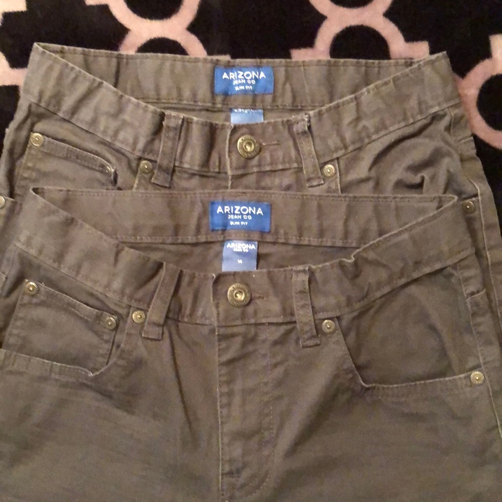 2 pairs of boys slim fit jeans